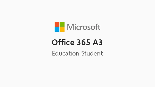 Office 365 A3 (Education Student Pricing)