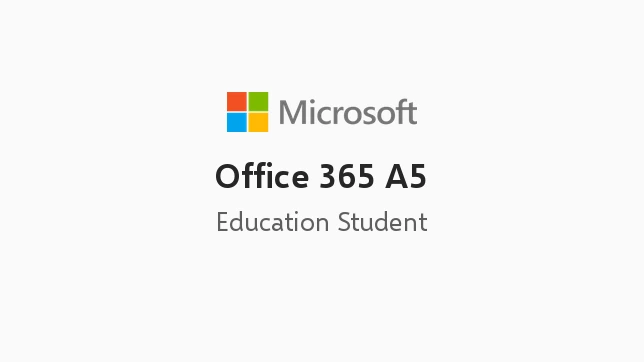 Office 365 A5 (Education Student Pricing)