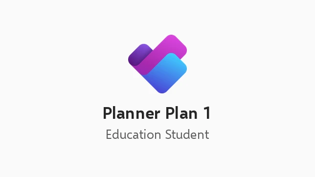 Planner Plan 1 for students (Education Student Pricing)