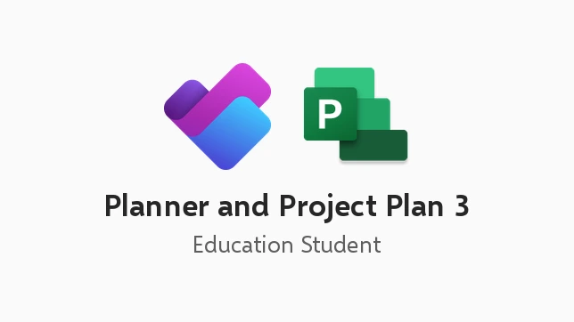 Planner and Project Plan 3 for Students (Education Student Pricing)