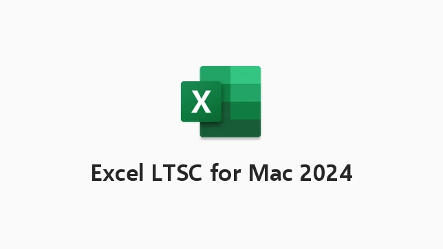 Excel LTSC for Mac 2024