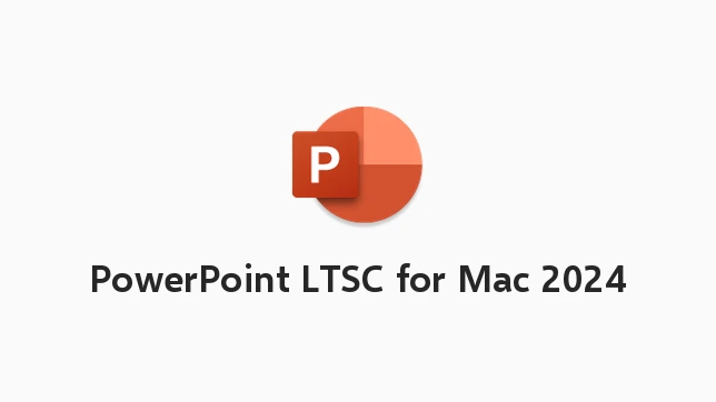 PowerPoint LTSC for Mac 2024