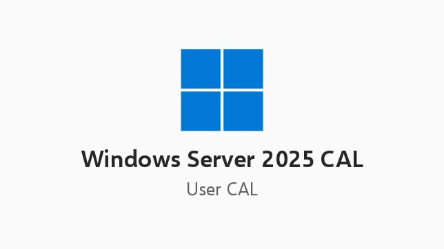 Windows Server 2025 - 1 User CAL