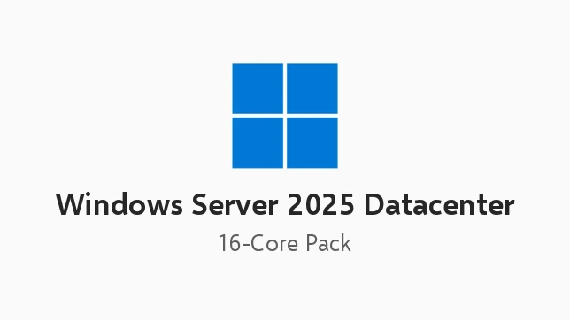 Windows Server 2025 Datacenter - 16 Core