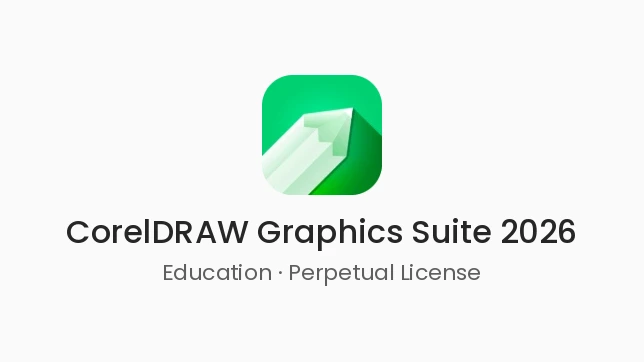 [LCCDGS2026EDU11] CorelDRAW Graphics Suite 2026 Education Perpetual License