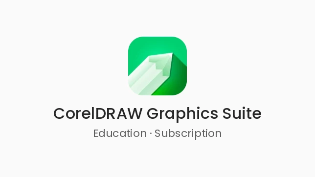 [LCCDGSSUBA11] CorelDRAW Graphics Suite Education Subscription