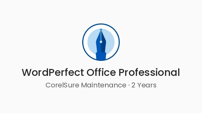 [LCWPPRMLMNT21] WordPerfect Office Professional CorelSure Maintenance (2 Yr)