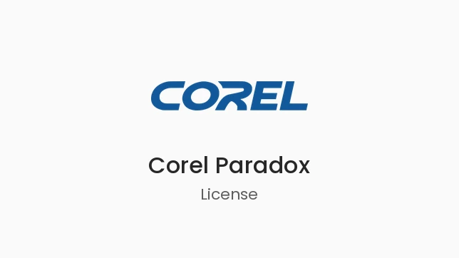 [LCPDXENGPCA] Paradox License
