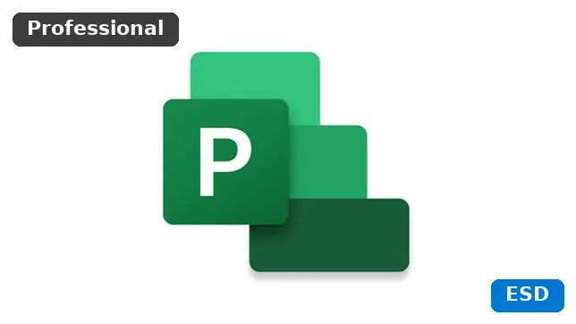 [EP2-07000] Microsoft Project Pro 2024 (ESD)
